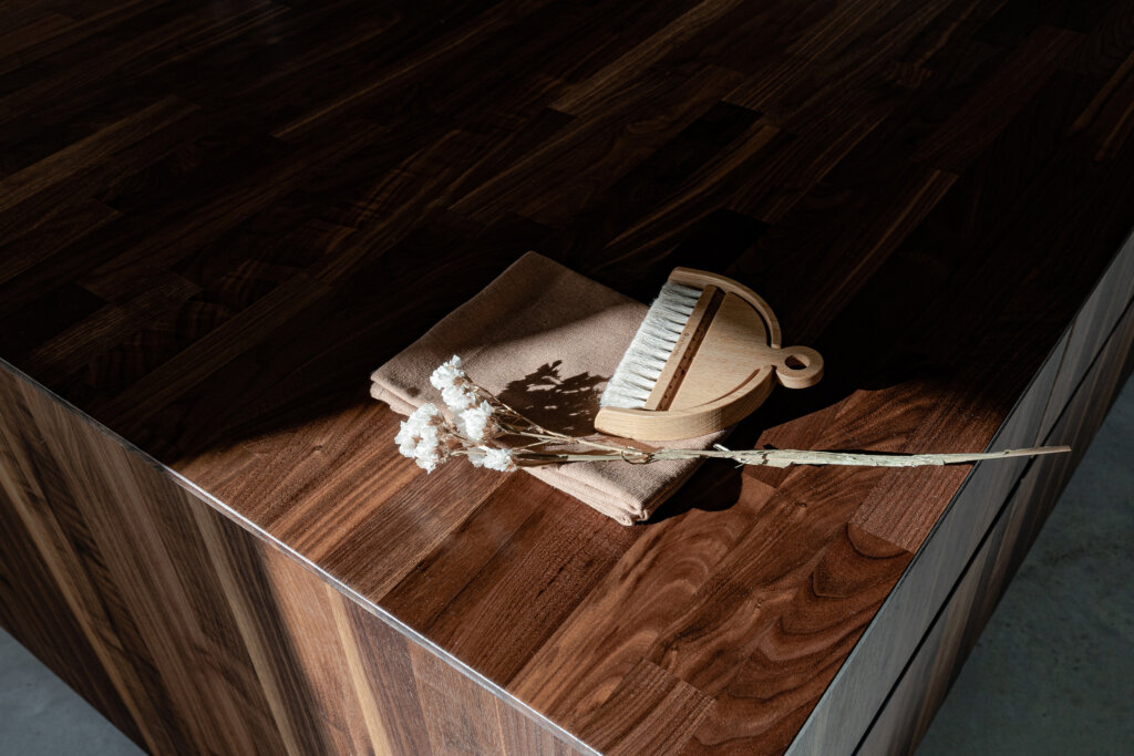 Werkblad van hout